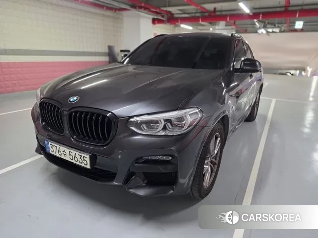 BMW X4 (G02) 2020 Черный из Кореи
