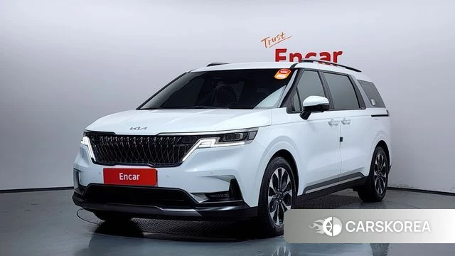 Kia Carnival 4th generation 2023 Белый из Кореи