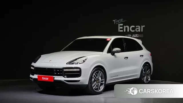 Porsche Cayenne (PO536) 2020 Серебристо-серый из Кореи