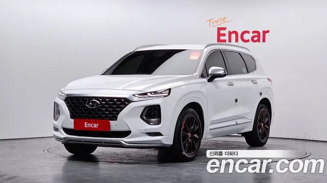 Hyundai Santa Fe TM 2020 Белый из Кореи