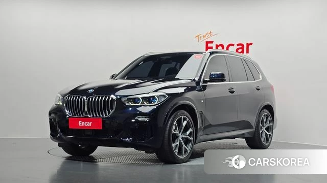 BMW X5 (G05) 2021 Черный из Кореи