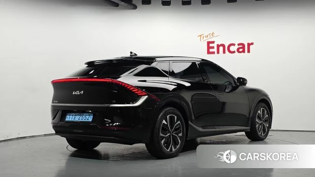 Kia EV6 2023 Черный из Кореи