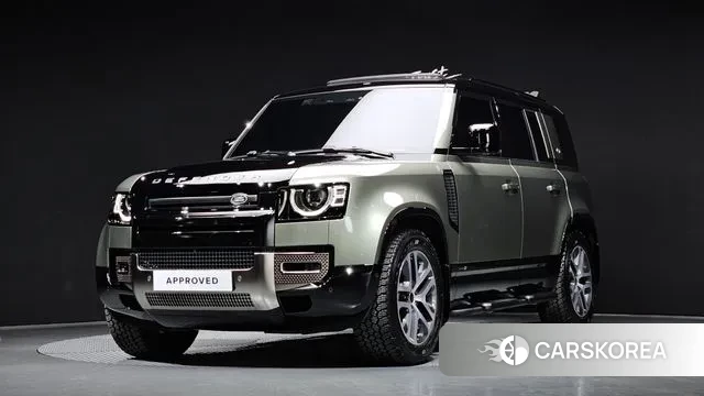 Land Rover Defender (L663) 2024 Зеленый из Кореи