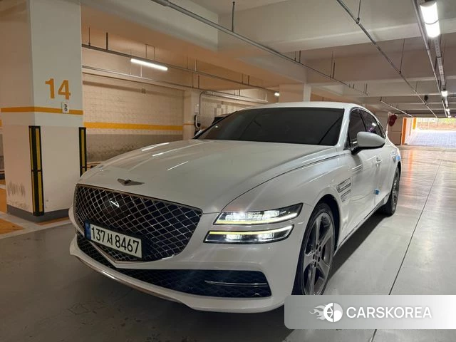 Genesis G80 (RG3) 2021 Белый из Кореи