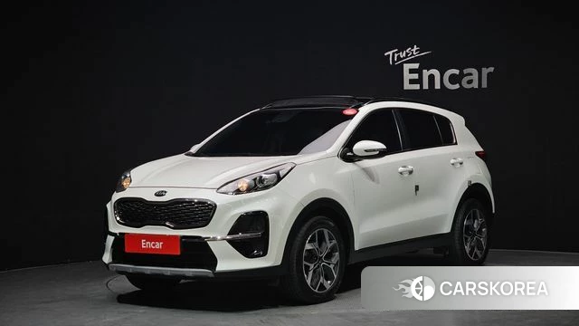 Kia Sportage The Bold 2019 Белый из Кореи