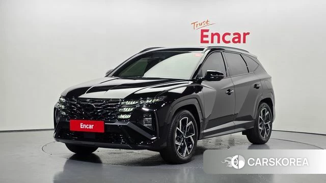 Hyundai The New Tucson (NX4) 2024 Черный из Кореи
