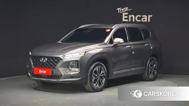 Hyundai Santa Fe TM 2018 Серый из Кореи