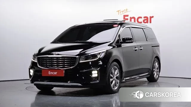 Kia The New Carnival 2018 Черный из Кореи