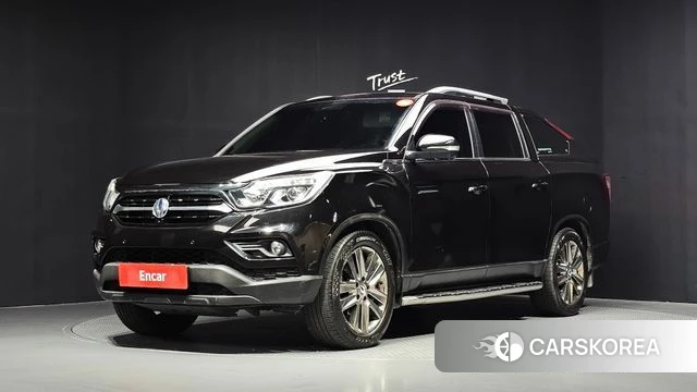 Ssangyong Rexton Sports 2018 Черный из Кореи