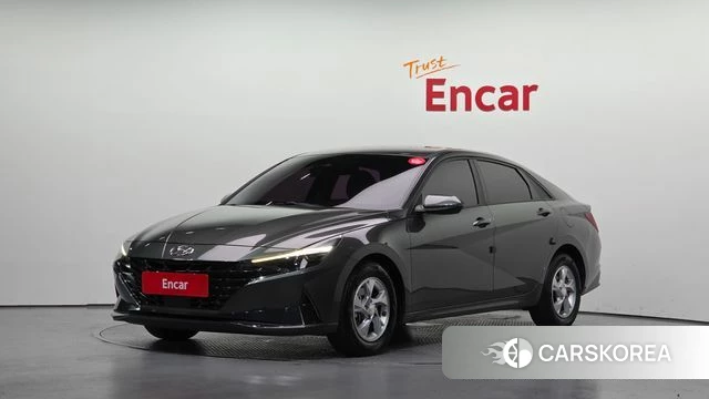 Hyundai Avante (CN7) 2021 Серый из Кореи