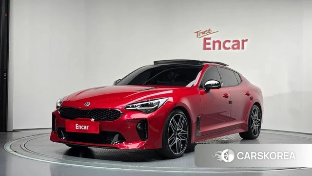 Kia Stinger Meister 2020 Красный из Кореи