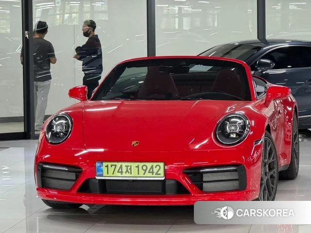 Porsche 911(992) 2024 Красный из Кореи
