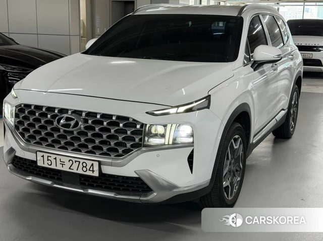 Hyundai The New Santa Fe 2021 Белый из Кореи