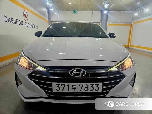 Hyundai The New Avante AD 2019 Белый из Кореи