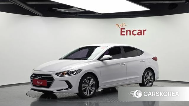 Hyundai Avante AD 2018 Белый из Кореи