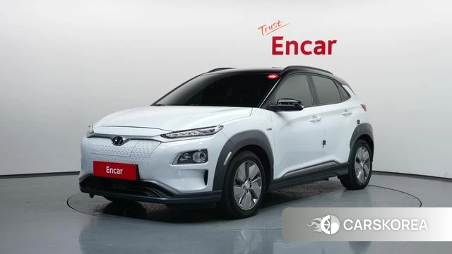 Hyundai Kona Electric 2019 Белый из Кореи