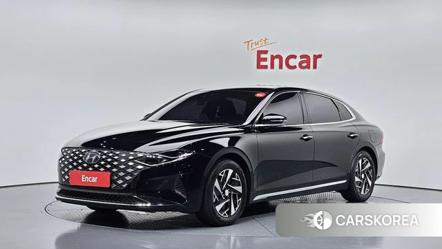 Hyundai The New Grandeur IG Hybrid 2021 Черный из Кореи
