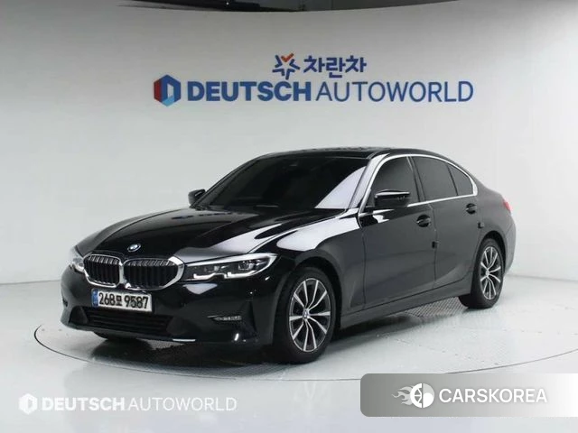 BMW 3 Series (G20) 2020 Черный из Кореи