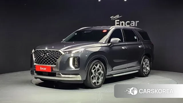Hyundai Palisade 2021 Серый из Кореи