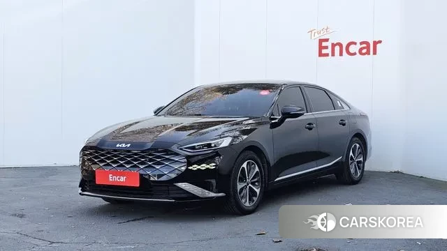 Kia K8 Hybrid 2022 Черный из Кореи