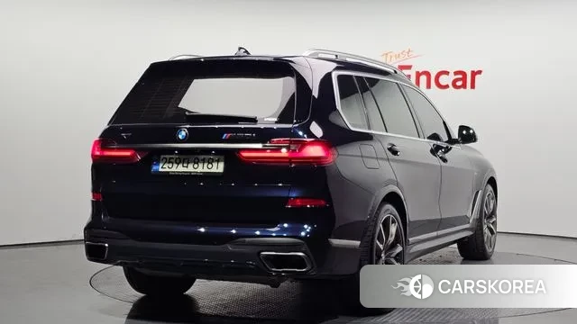 BMW X7 (G07) 2021 Синий из Кореи