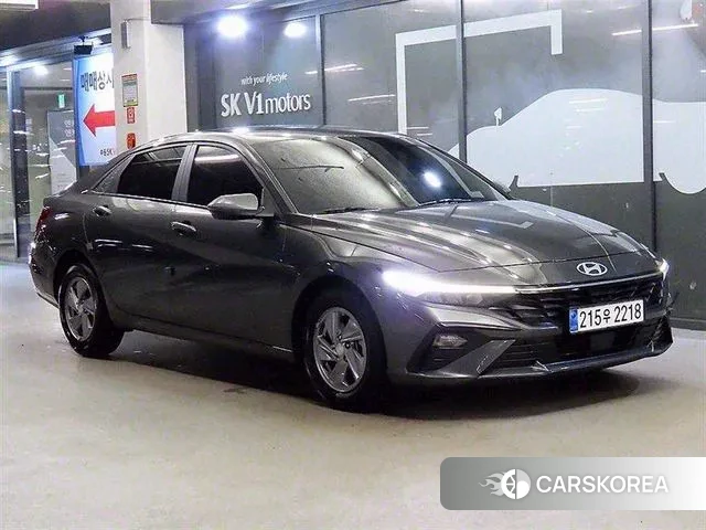 Hyundai The New Avante (CN7) 2023 Серый из Кореи