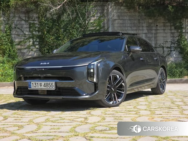 Kia The New K8 Hybrid 2024 Серый из Кореи