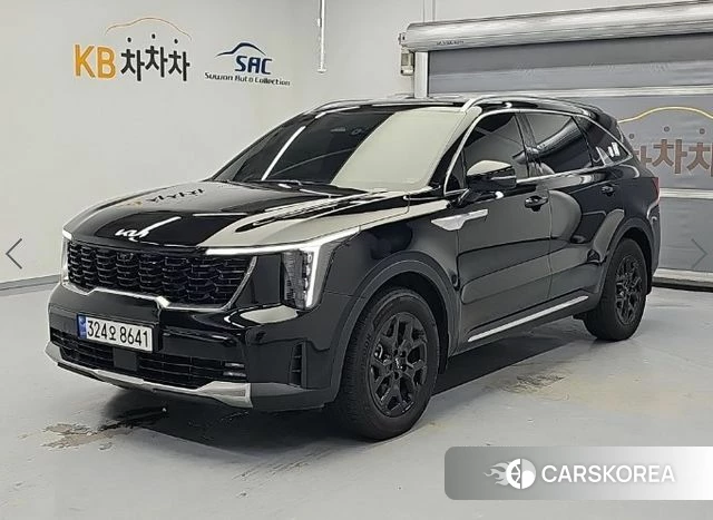 Kia The New Sorento 4th Generation 2023 Черный из Кореи