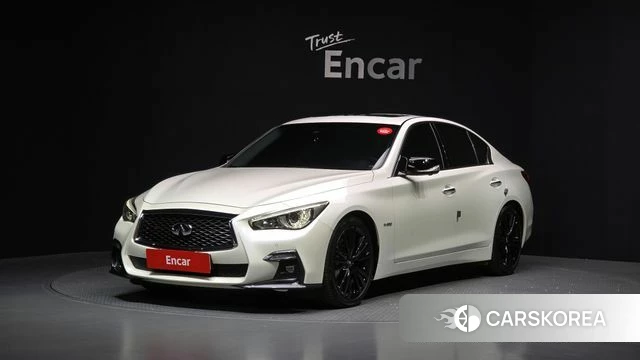 Infiniti Q50 2018 Белый из Кореи