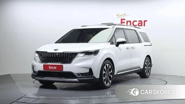 Kia Carnival 4th generation 2021 Белый из Кореи
