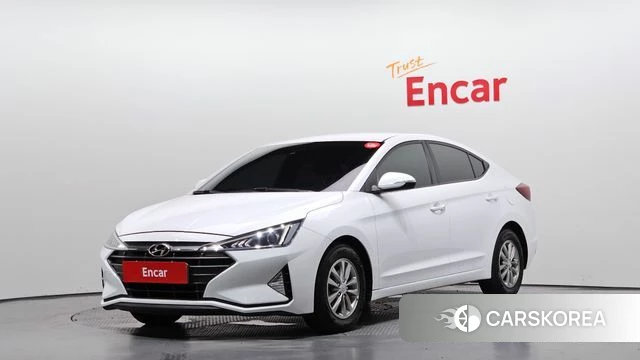 Hyundai The New Avante AD 2018 Белый из Кореи