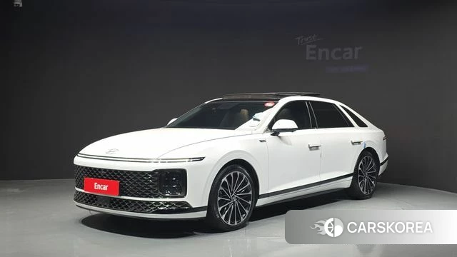 Hyundai Grandeur Hybrid (GN7) 2023 Белый из Кореи