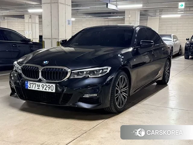 BMW 3 Series (G20) 2022 Черный из Кореи