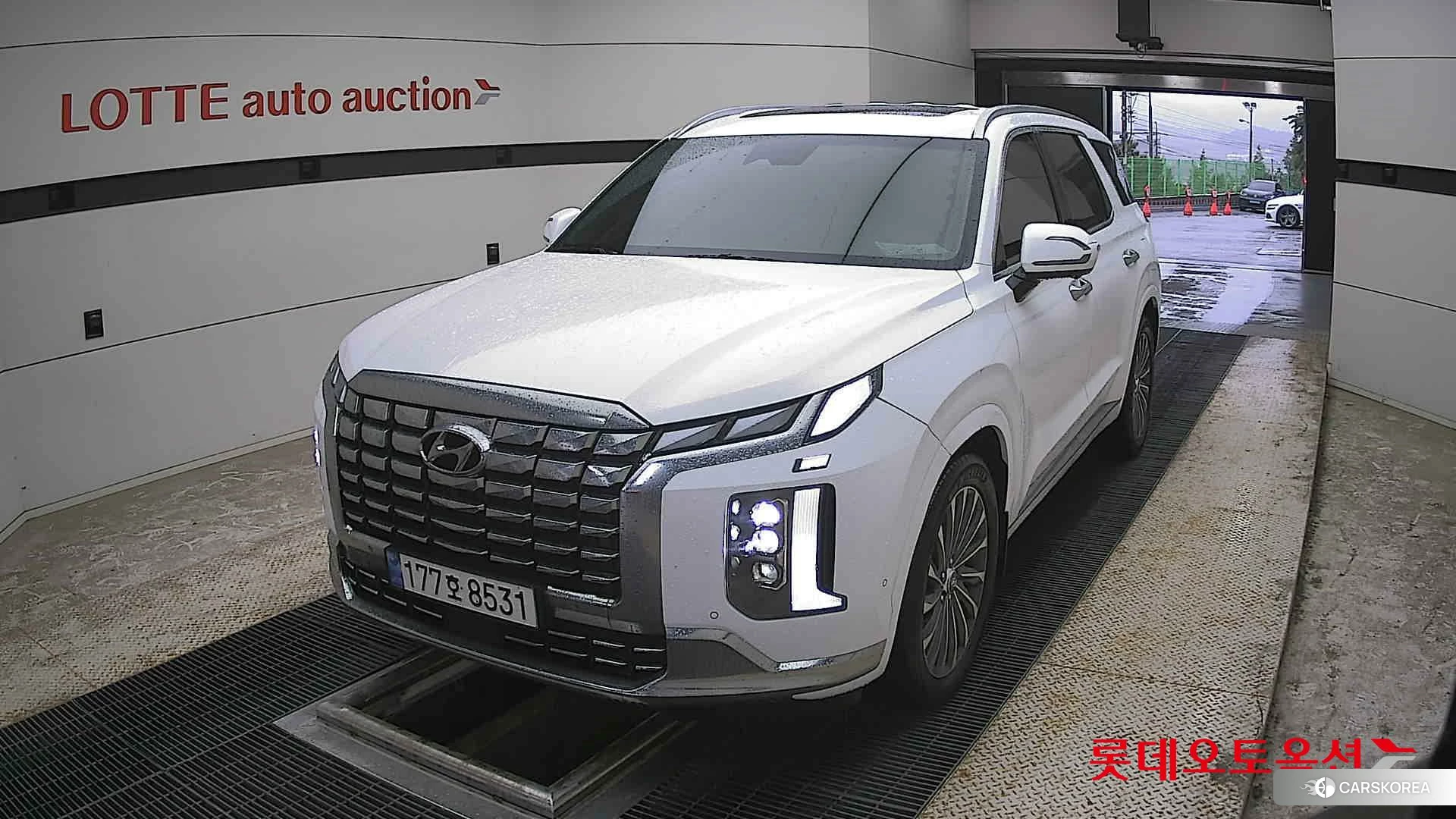 Hyundai Palisade 2024 Белый из Кореи