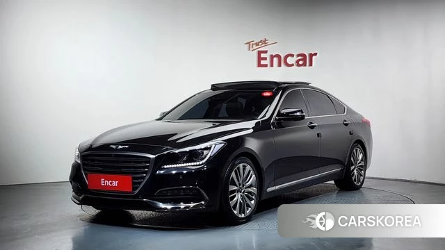 Genesis G80 2018 Черный из Кореи
