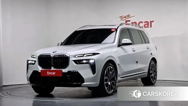BMW X7 (G07) 2024 Белый из Кореи