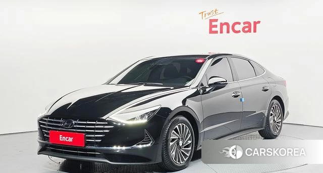 Hyundai Sonata Hybrid (DN8) 2023 Черный из Кореи