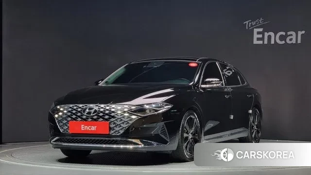 Hyundai The New Grandeur IG Hybrid 2020 Черный из Кореи