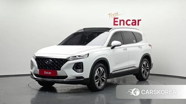 Hyundai Santa Fe TM 2018 Белый из Кореи