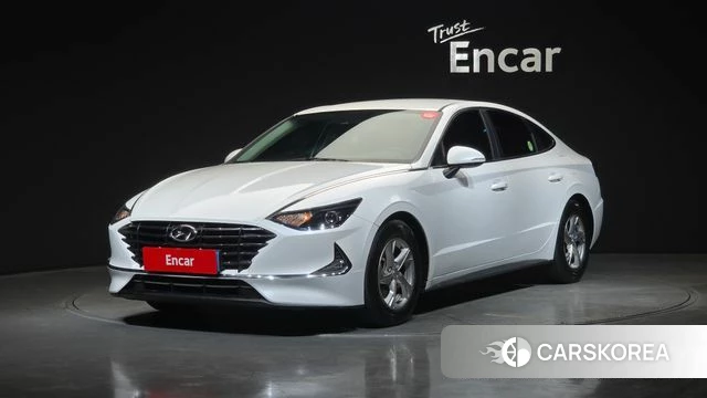 Hyundai Sonata (DN8) 2021 Белый из Кореи