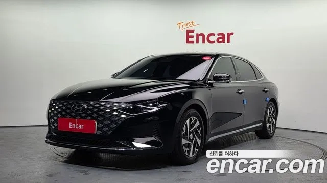 Hyundai The New Grandeur IG Hybrid 2020 Черный из Кореи