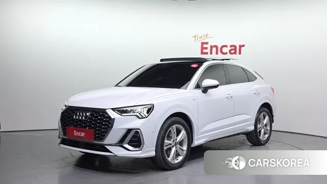 Audi Q3 (F3) 2022 Белый из Кореи