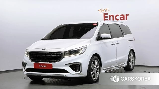 Kia The New Carnival 2019 Белый из Кореи