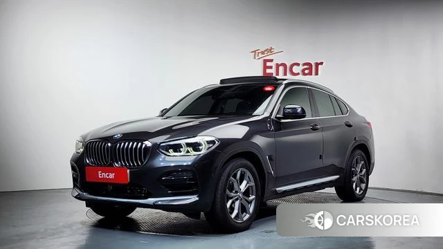 BMW X4 (G02) 2021 Серый из Кореи