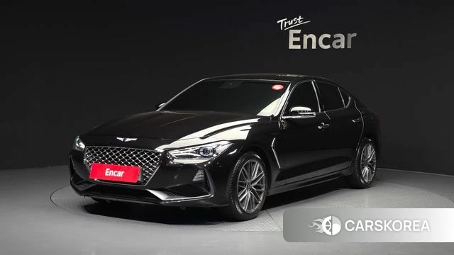 Genesis G70 2018 Черный из Кореи
