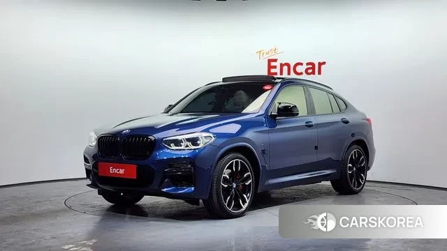 BMW X4 (G02) 2021 Синий из Кореи