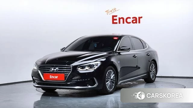 Hyundai Grandeur IG Hybrid 2018 Черный из Кореи