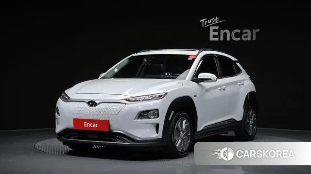 Hyundai Kona Electric 2020 Белый из Кореи