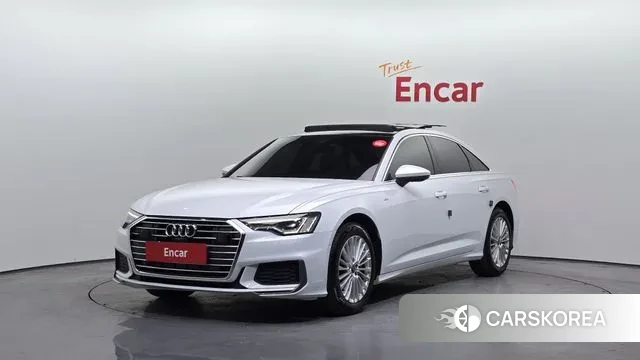 Audi A6 (C8) 2021 Белый из Кореи