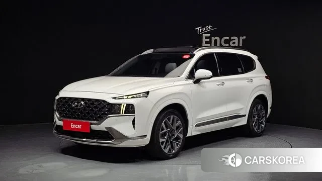 Hyundai The New Santa Fe 2021 Белый из Кореи